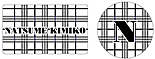 白×グレー（長方形）